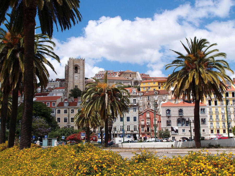 Кальсада — признак элегантности Лиссабон, Португалия