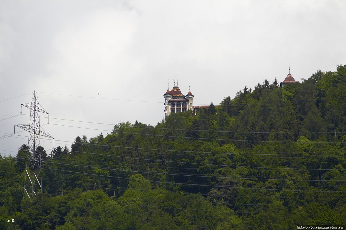 Женева — Монтре — Набережная, крупные планы Монтрё, Швейцария