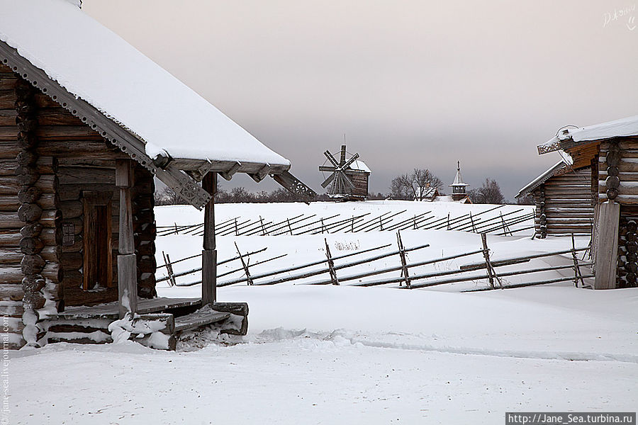 Мельница ветряная из д. Волкостров