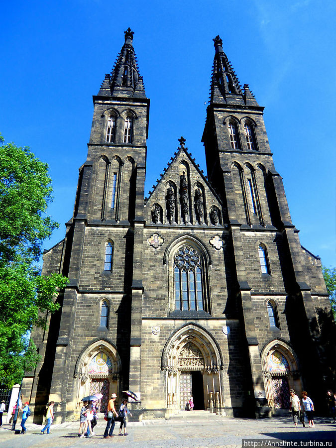 Костёл Св. Петра и Павла в Вышеграде Прага, Чехия