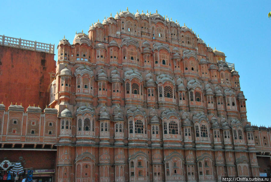 Индия: Джайпур город оранжевых стен и зелёных ставень Джайпур, Индия