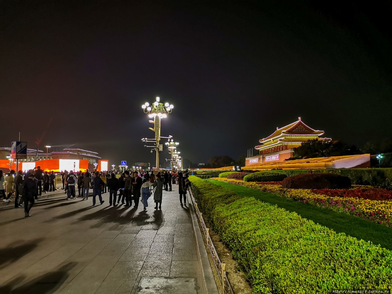 Площадь Тяньаньмэнь, Пекин. Пекин, Китай