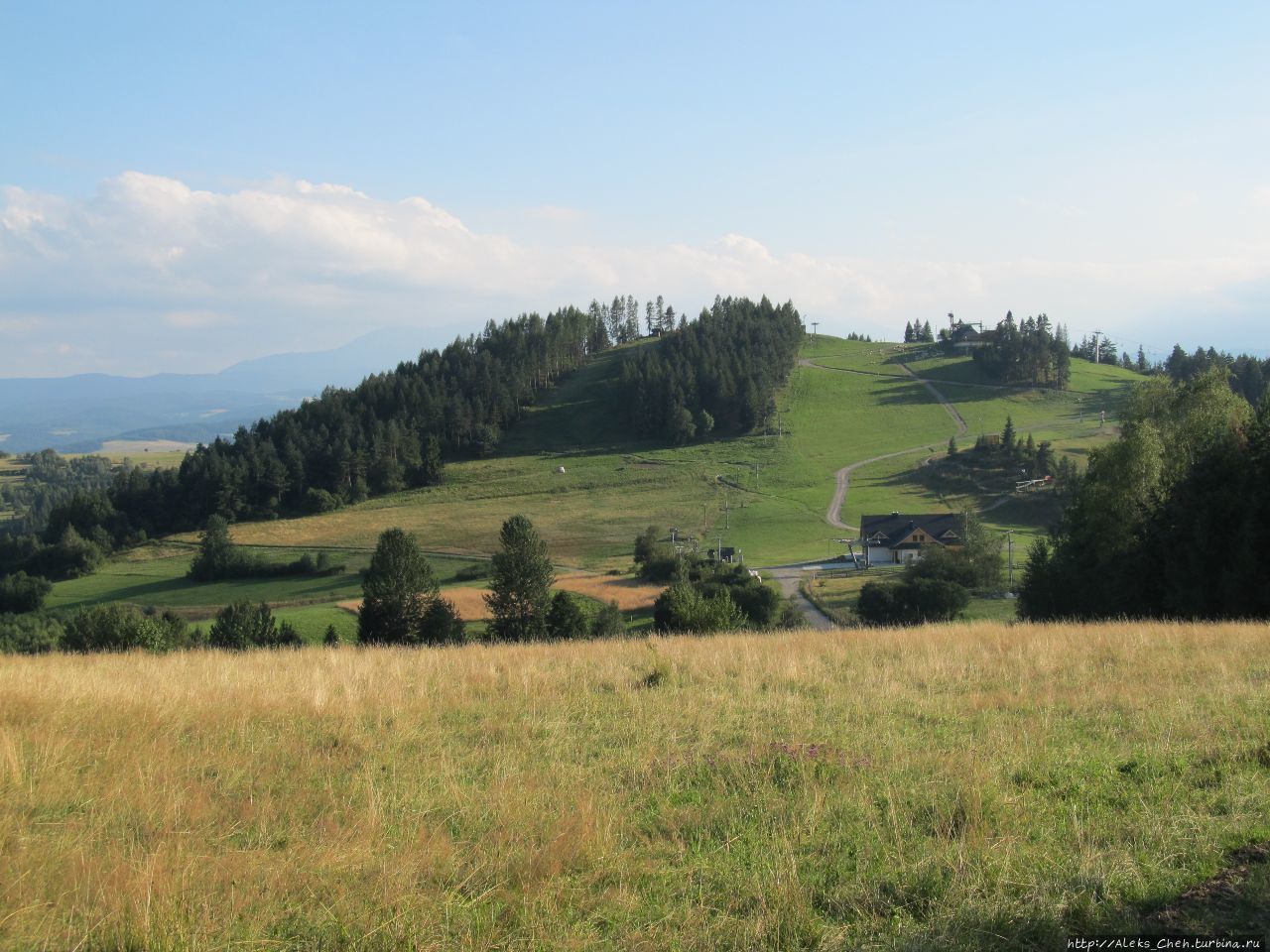 Вид на гору Вджар Клюшковце, Польша