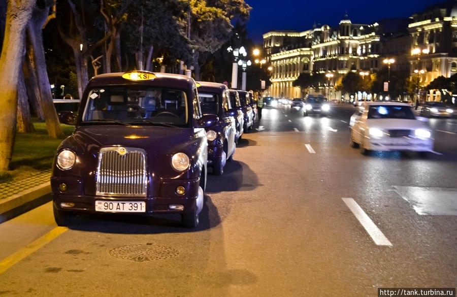 Бакинское такси. Баку, Азербайджан