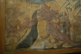 Ангелы, изливающие чаши гнева (северо-западный столб); фрагмент композиции Апокалипсис.