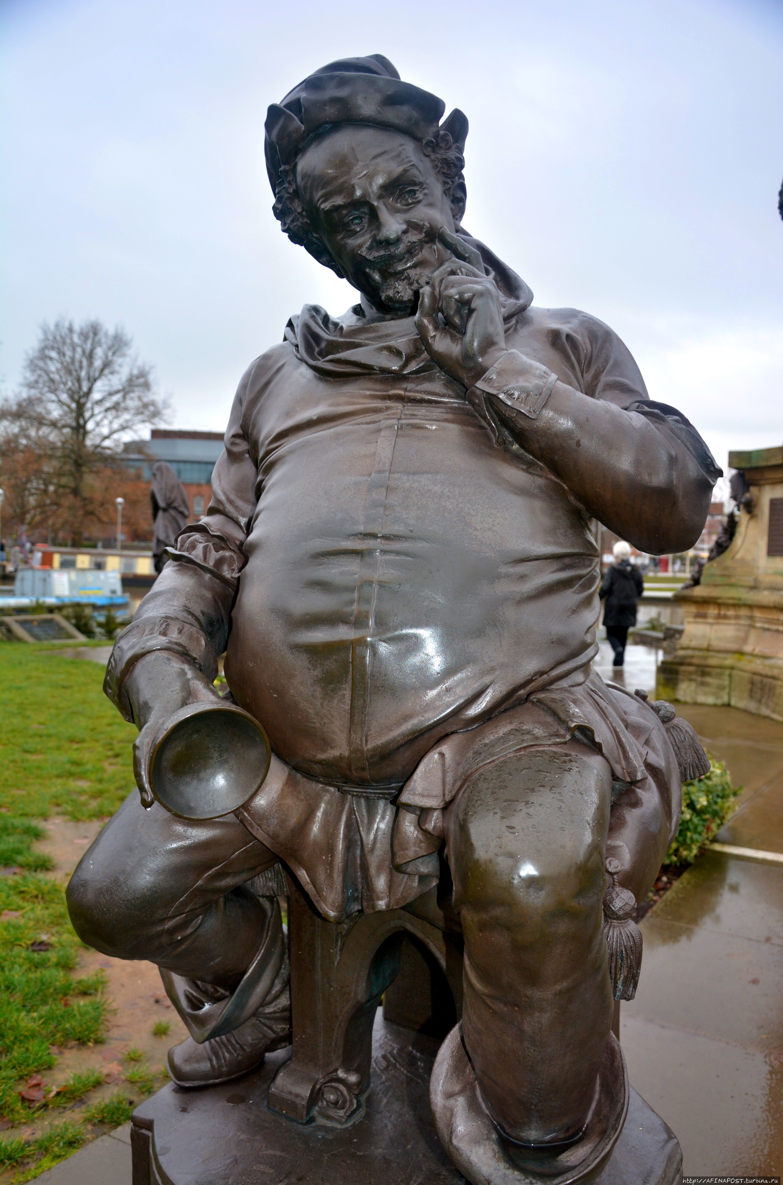 Памятник Уильяму Шекспиру Стратфорд-на-Эйвоне, Великобритания