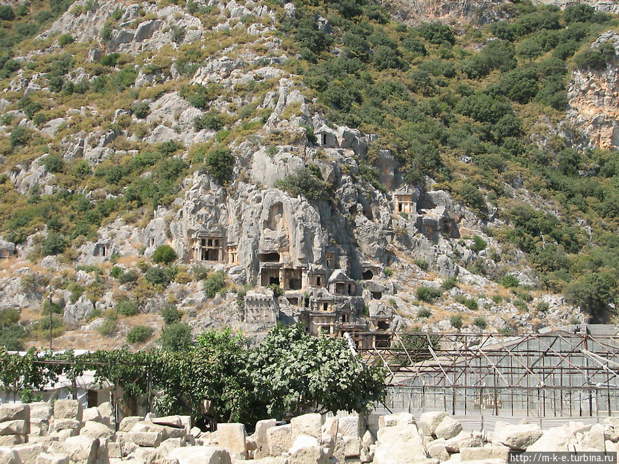 Гробницы Демре, Турция