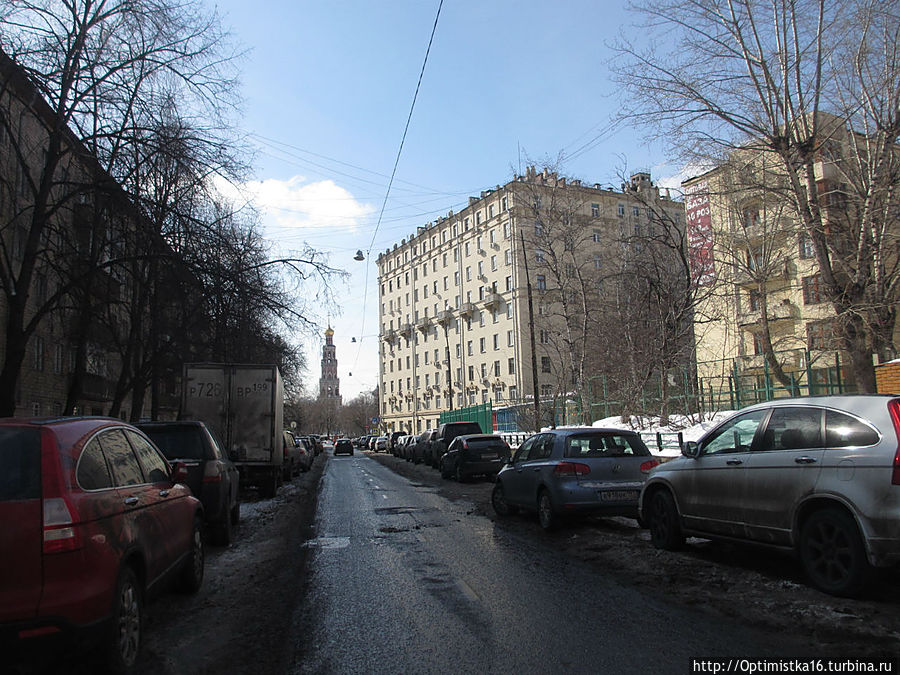 Воронья слободка на Большой Пироговской улице Москва, Россия