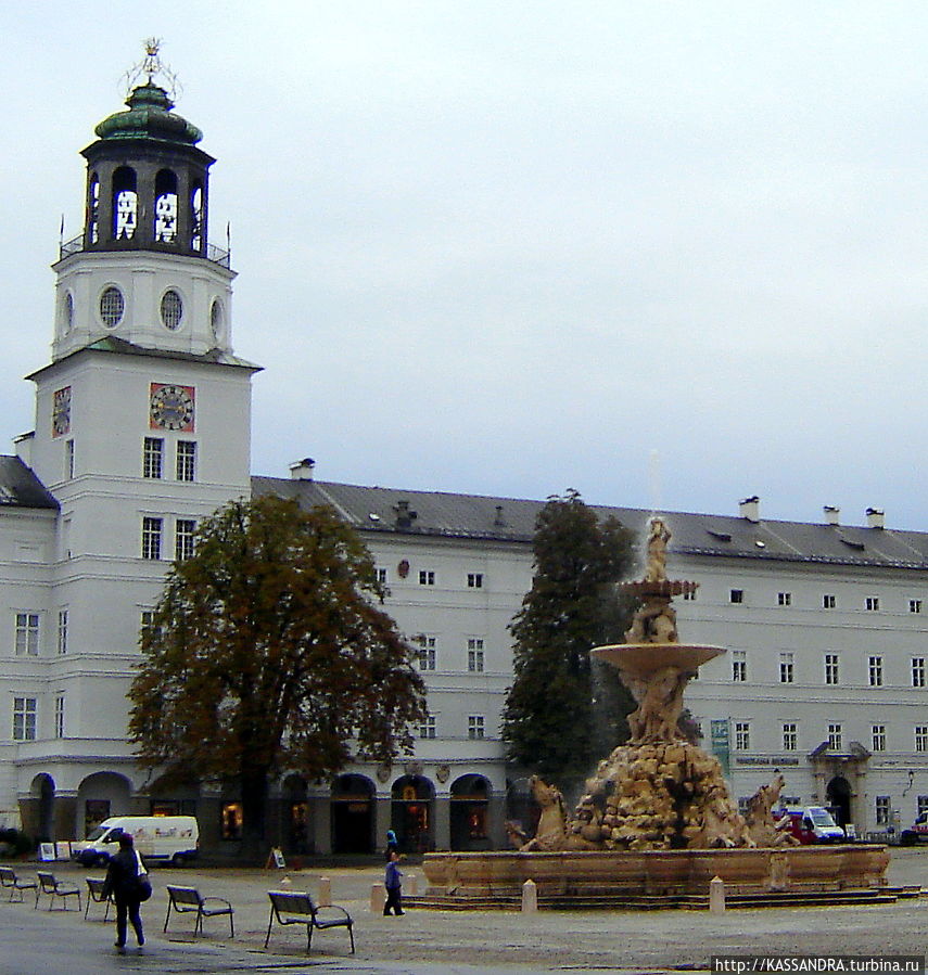 Площадь Резиденцплац Зальцбург, Австрия
