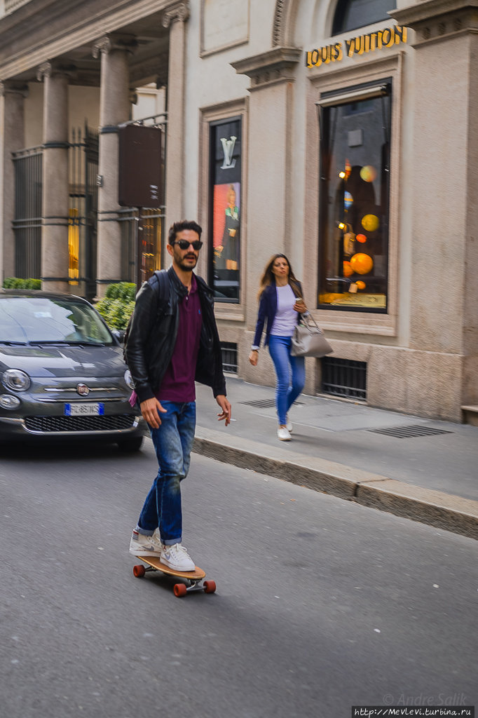 Квартал Брера. Milano brera Милан, Италия