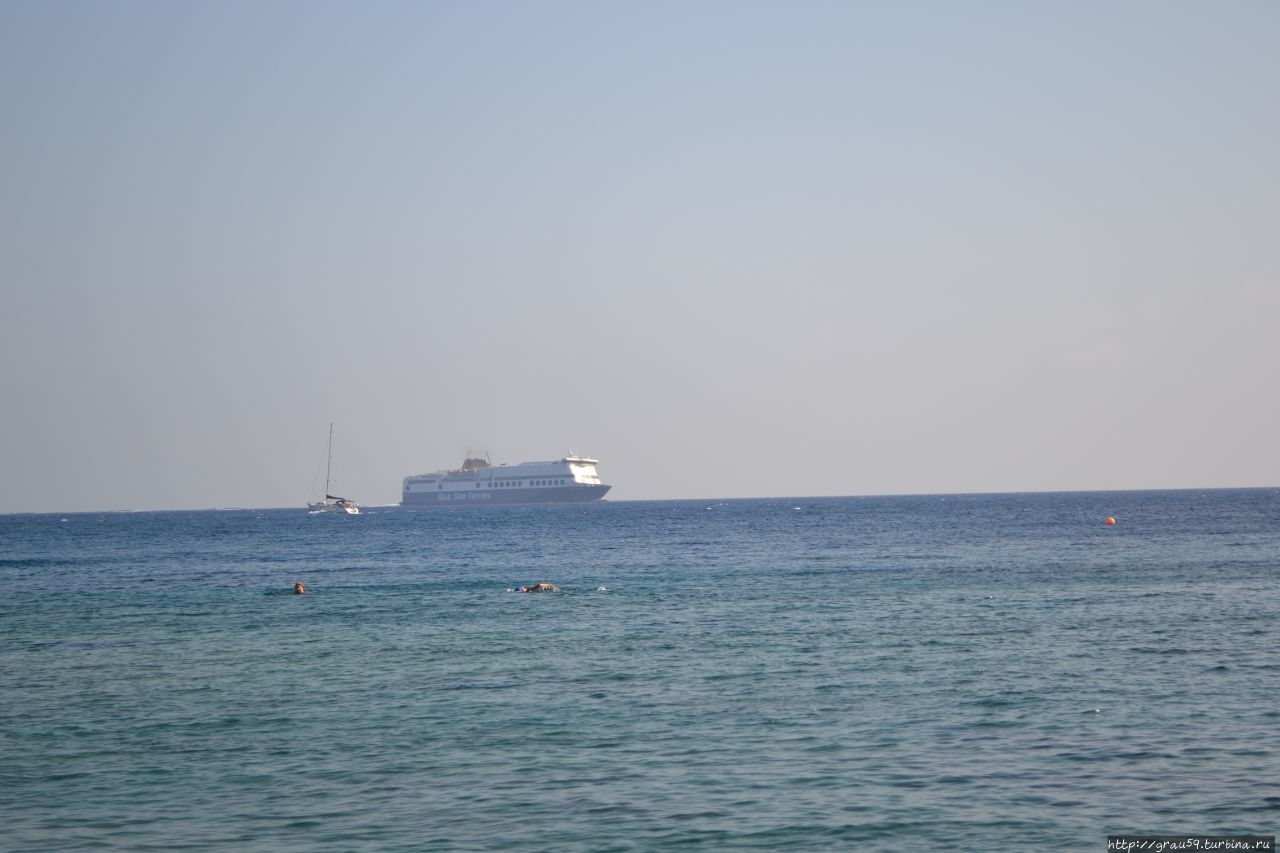 Пляж Элли Родос, остров Родос, Греция