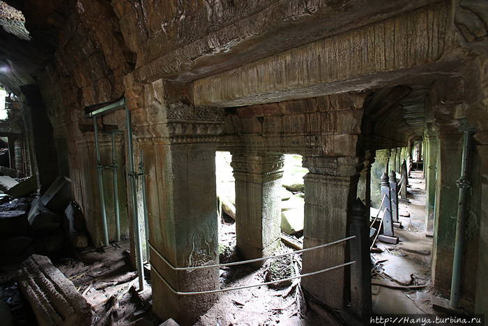 Развалины на территории храмового комплекса Та Пром. Фото из интернета