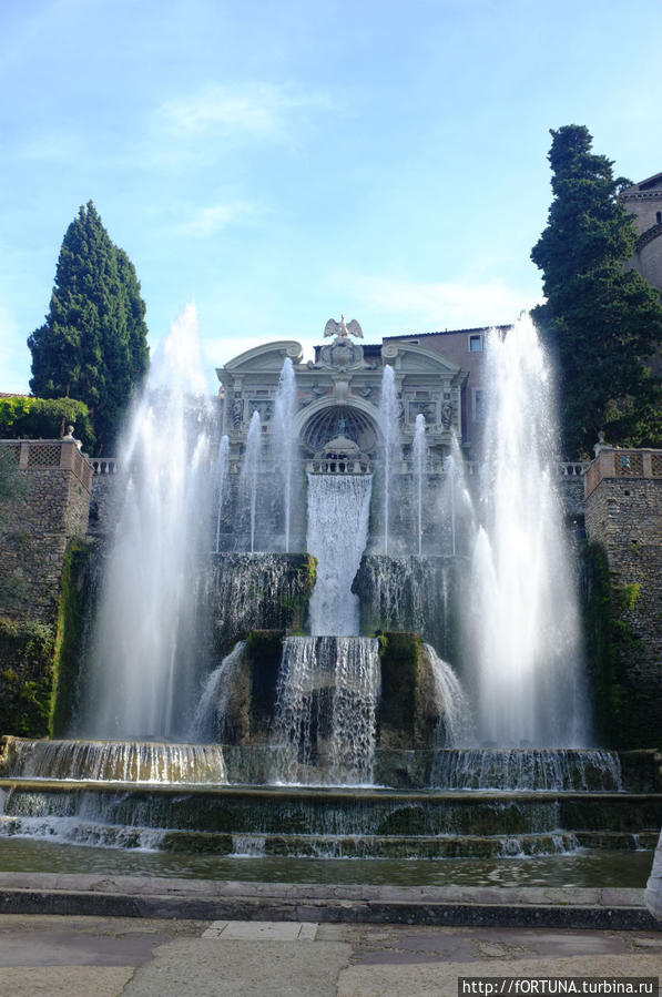 фонтан Нептуна Тиволи, Италия