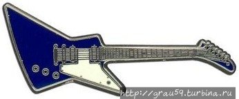 Blue Gibson Explorer