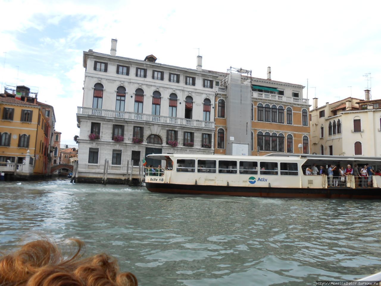 Venezia: пешеходный маршрут ponte Costituzione, ponte Rialto Венеция, Италия