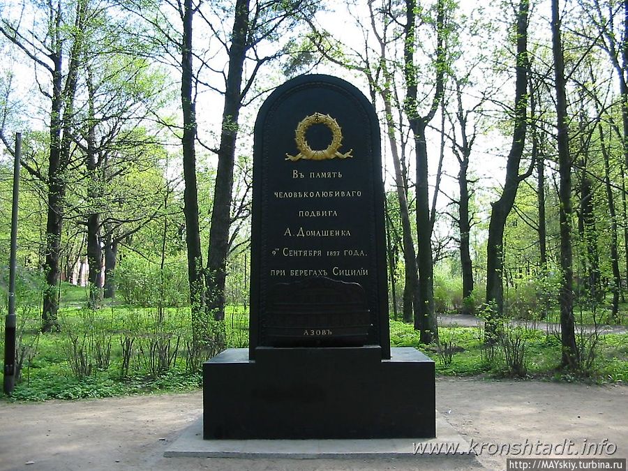 Памятник А.А. Домашенко