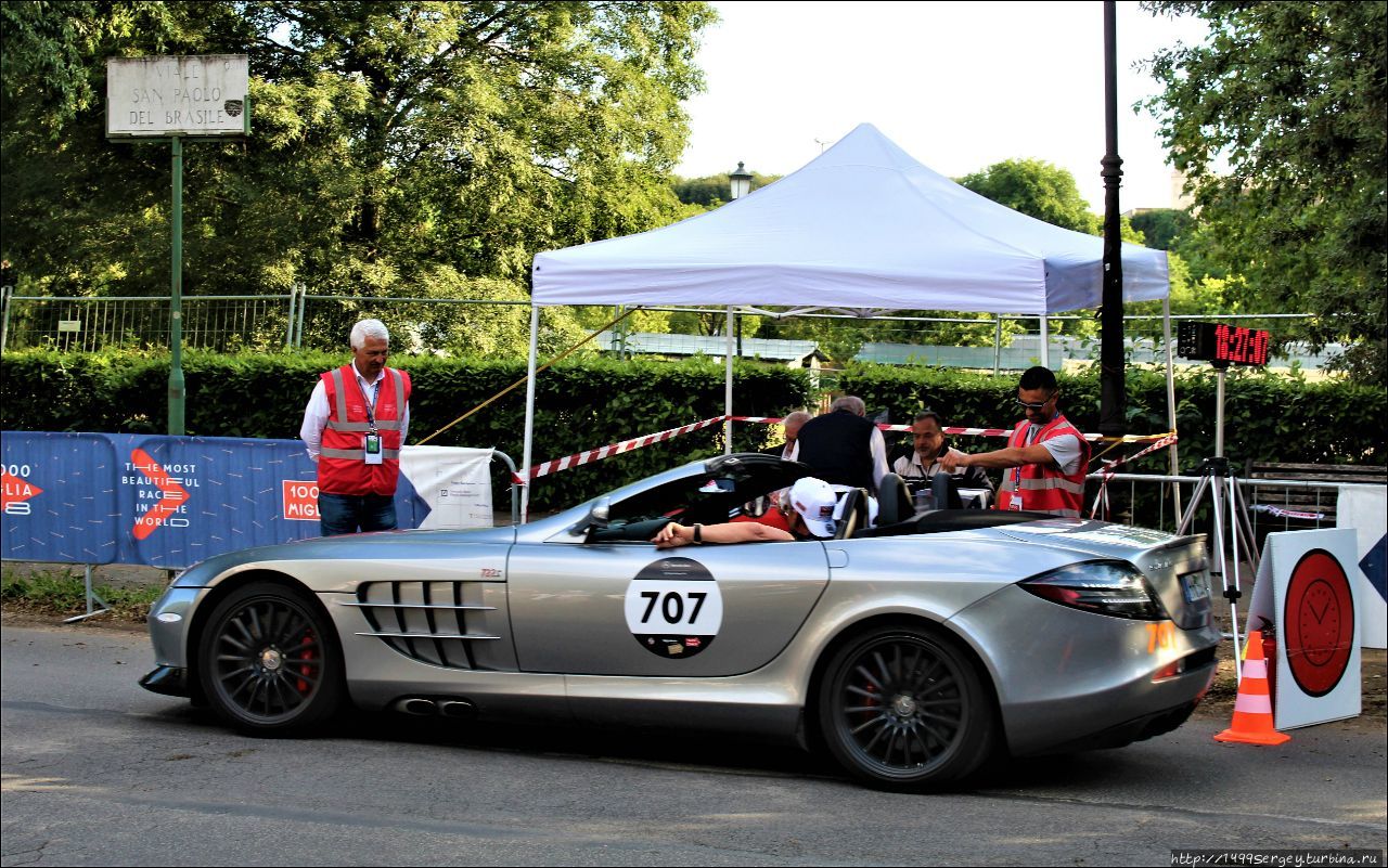 № 707 — MERCEDES SLR MCLAREN (2008) Рим, Италия