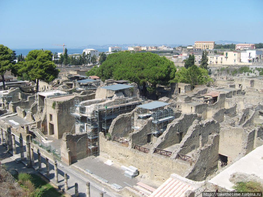 В тени Помпей: Herculaneum Эрколано, Италия