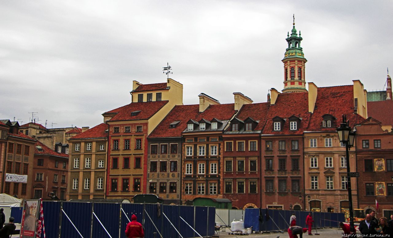 Stare Miasto Варшавы - памятник ЮНЕСКО № 30