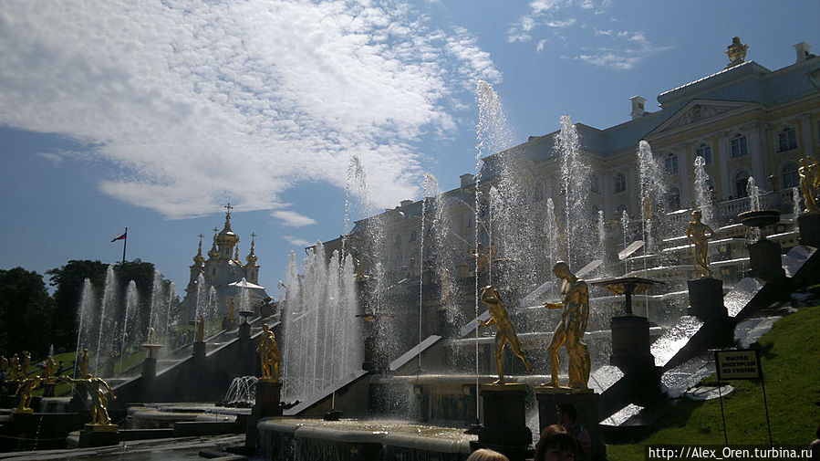 В июле 2012 в Петергофе Петергоф, Россия