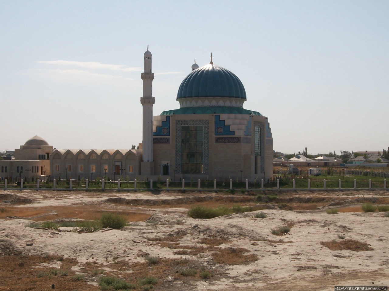 Мечеть. Туркестан, Казахстан