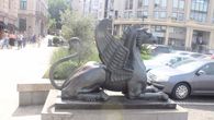 Уличные скульптуры в Тбилиси