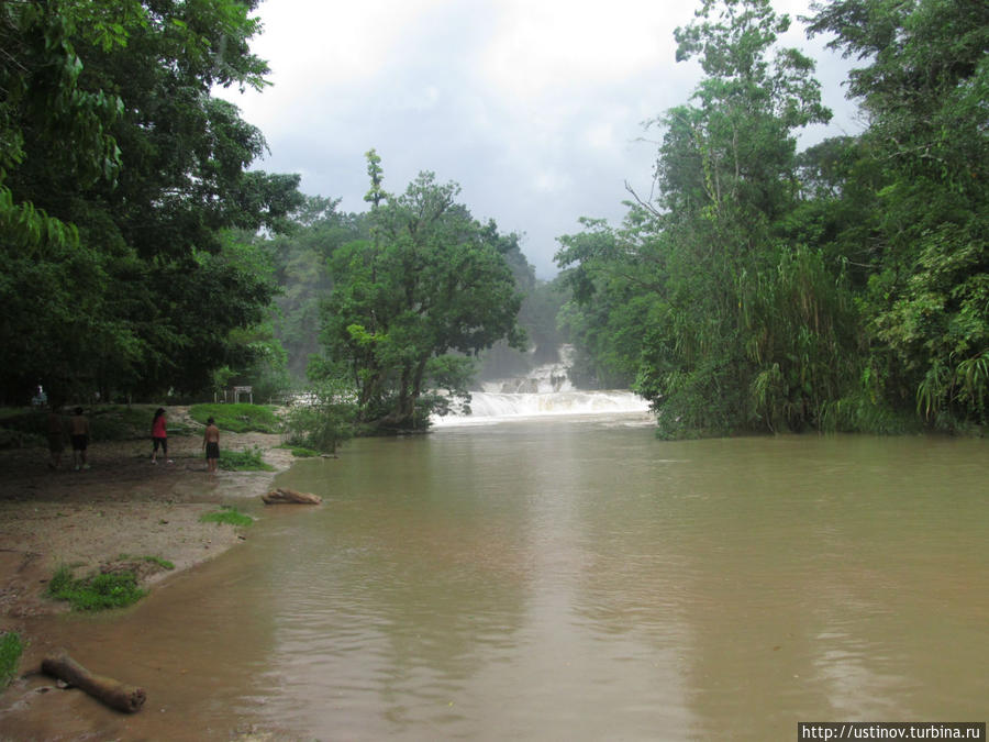 Водопады Misol Ha и Aqua Azul в штате Чьяпас, Мексика Мисоль-Ха водопад, Мексика