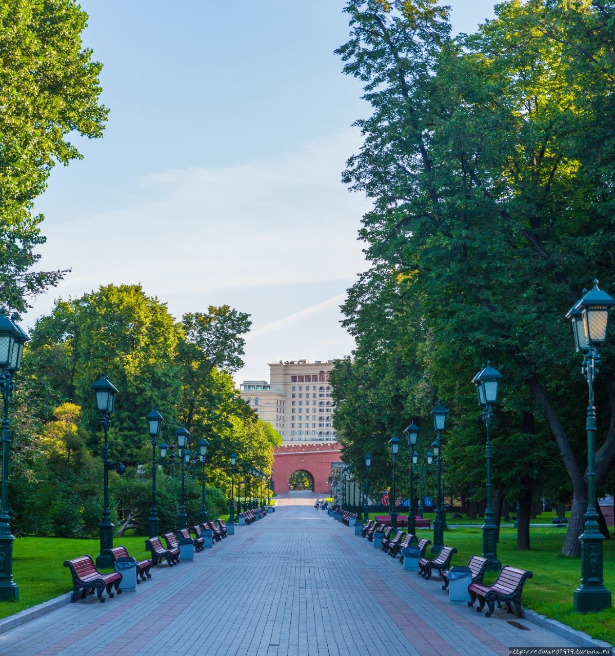 Прогулка по утренней Москве Москва, Россия