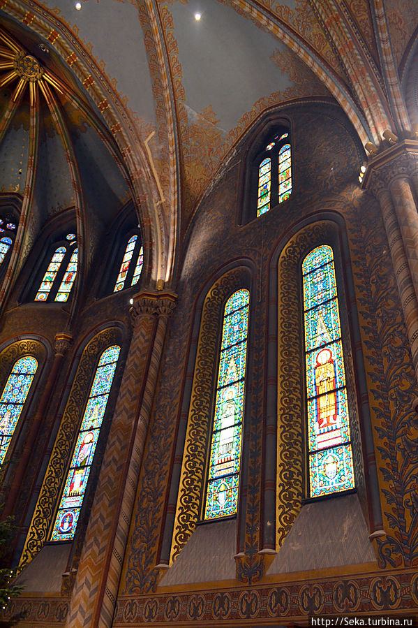 Церковь Матьяша: снаружи и внутри Будапешт, Венгрия