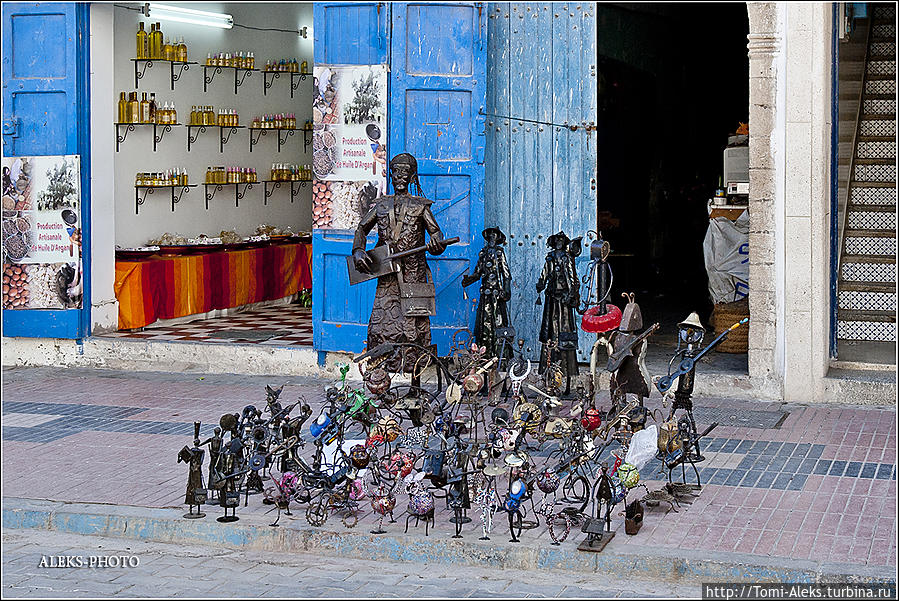 Сувениры Эссуэйра, Марокко