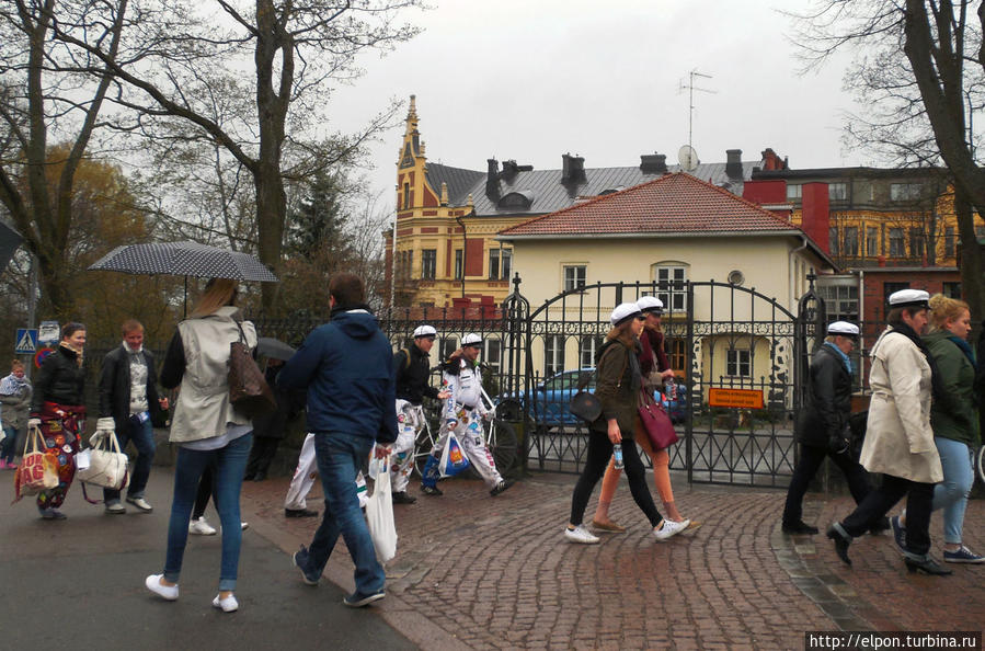 Белые фуражки студенческого Хельсинки