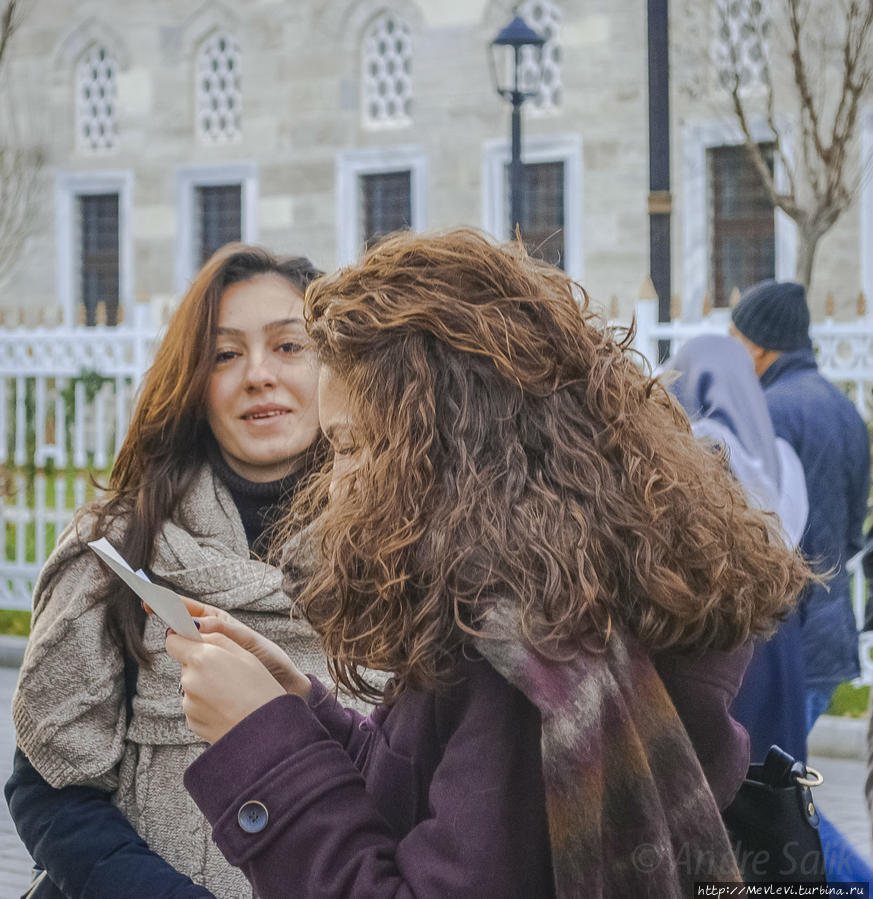 В Голубой Мечети Стамбул, Турция