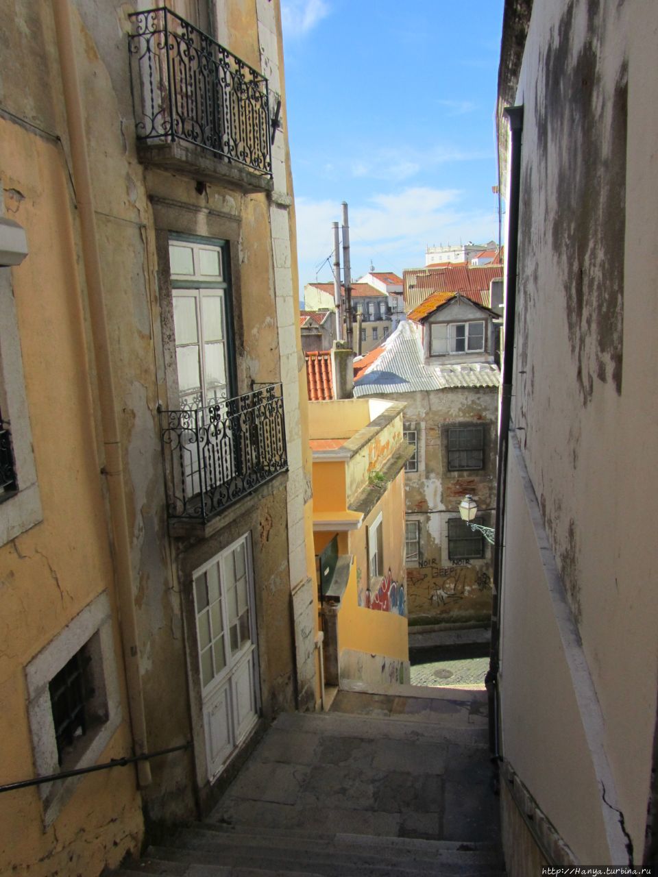 Район Алфама Лиссабон, Португалия