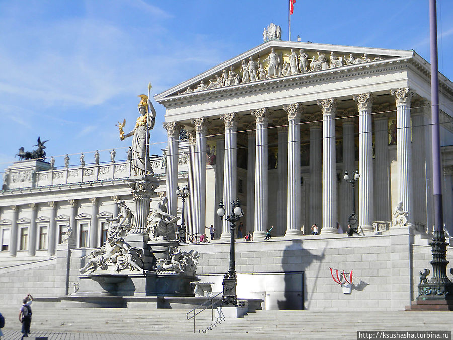 Здание парламента Вена, Австрия