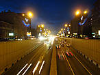 Вечерние улицы столицы.