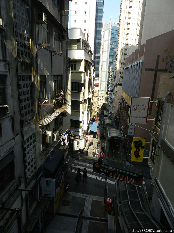 Гонконг + Макао + Гонконг.  Ч-11.  Районы Централ и Сохо Гонконг