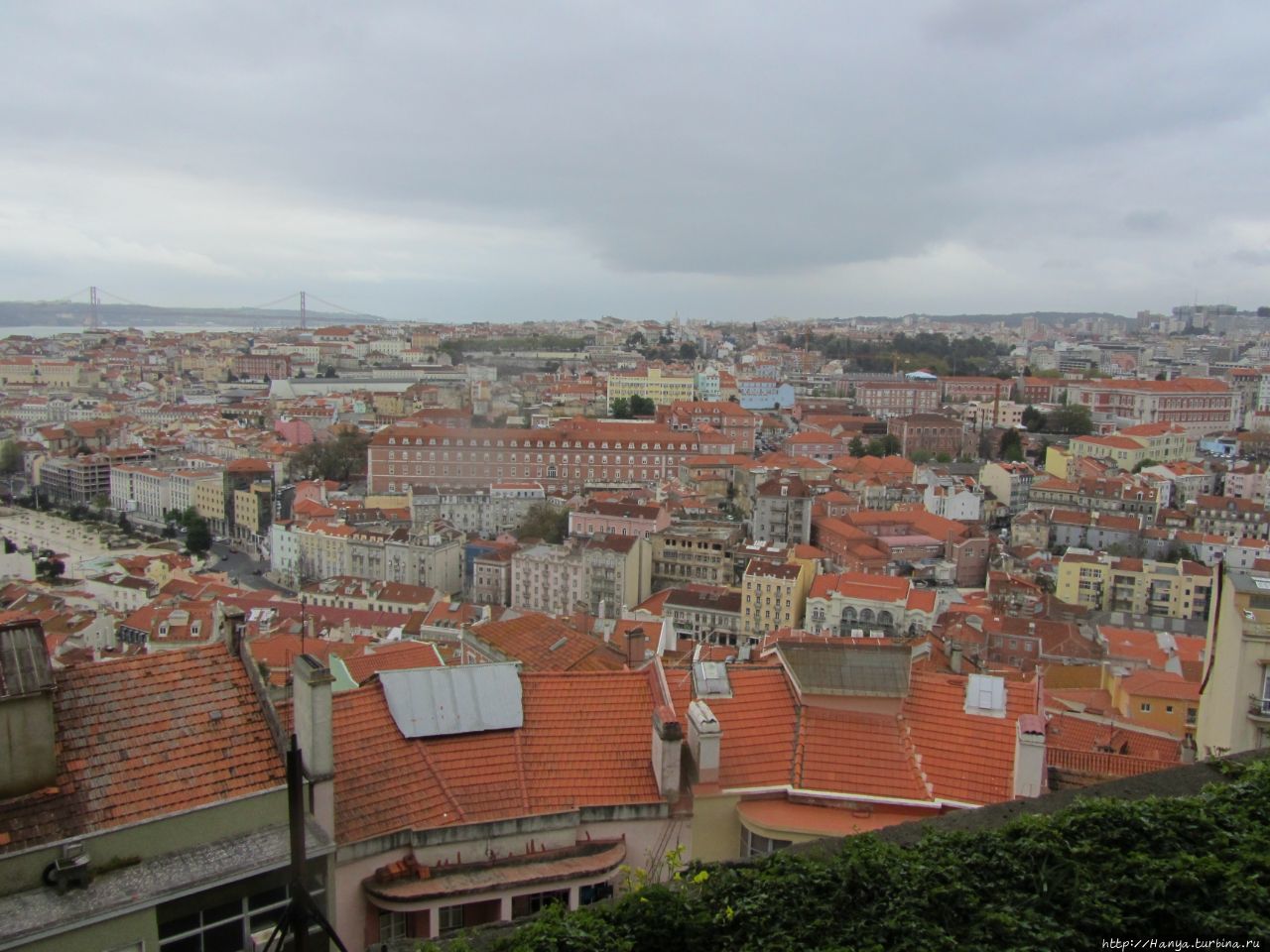 Смотровая площадка Носса Сеньора да Монте Лиссабон, Португалия