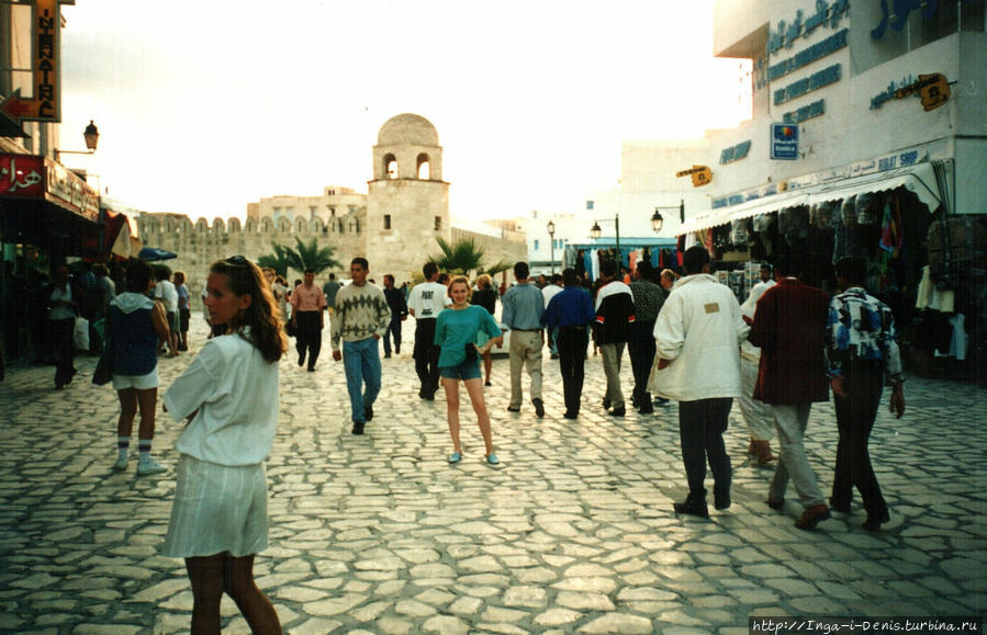 В исторической части Сусса Сусс, Тунис