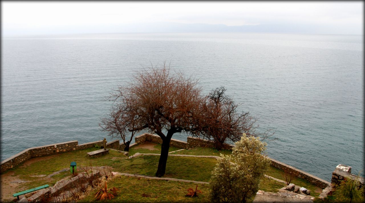 Мартовское настроение Охридского озера Охрид, Северная Македония