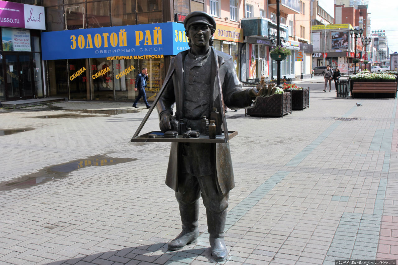 Городская скульптура. Екатеринбург, Россия