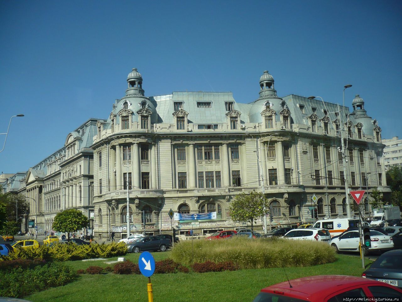 Короткая прогулка по центру Бухареста Бухарест, Румыния