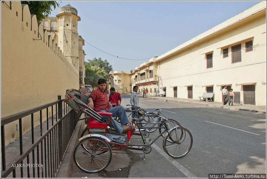 За спиной у рикшемена (Индийские Приключения ч46) Джайпур, Индия