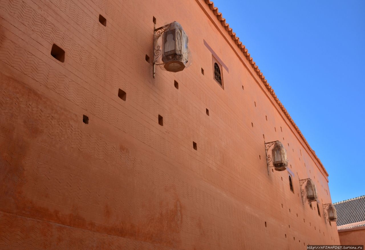 Медресе Али Бен Юсуфа Марракеш, Марокко