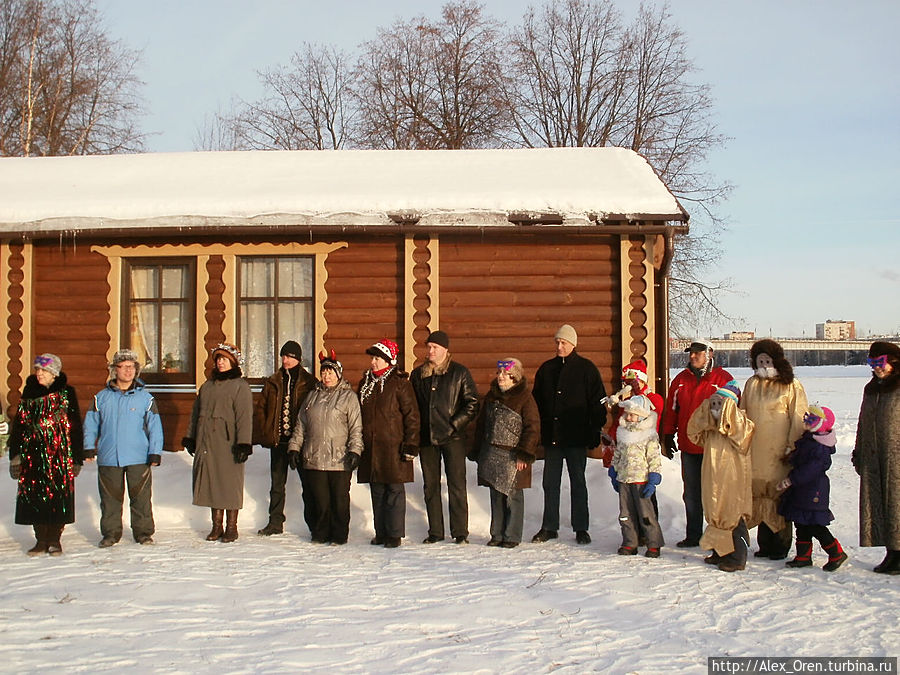 В гостях у новгородских моржей Великий Новгород, Россия