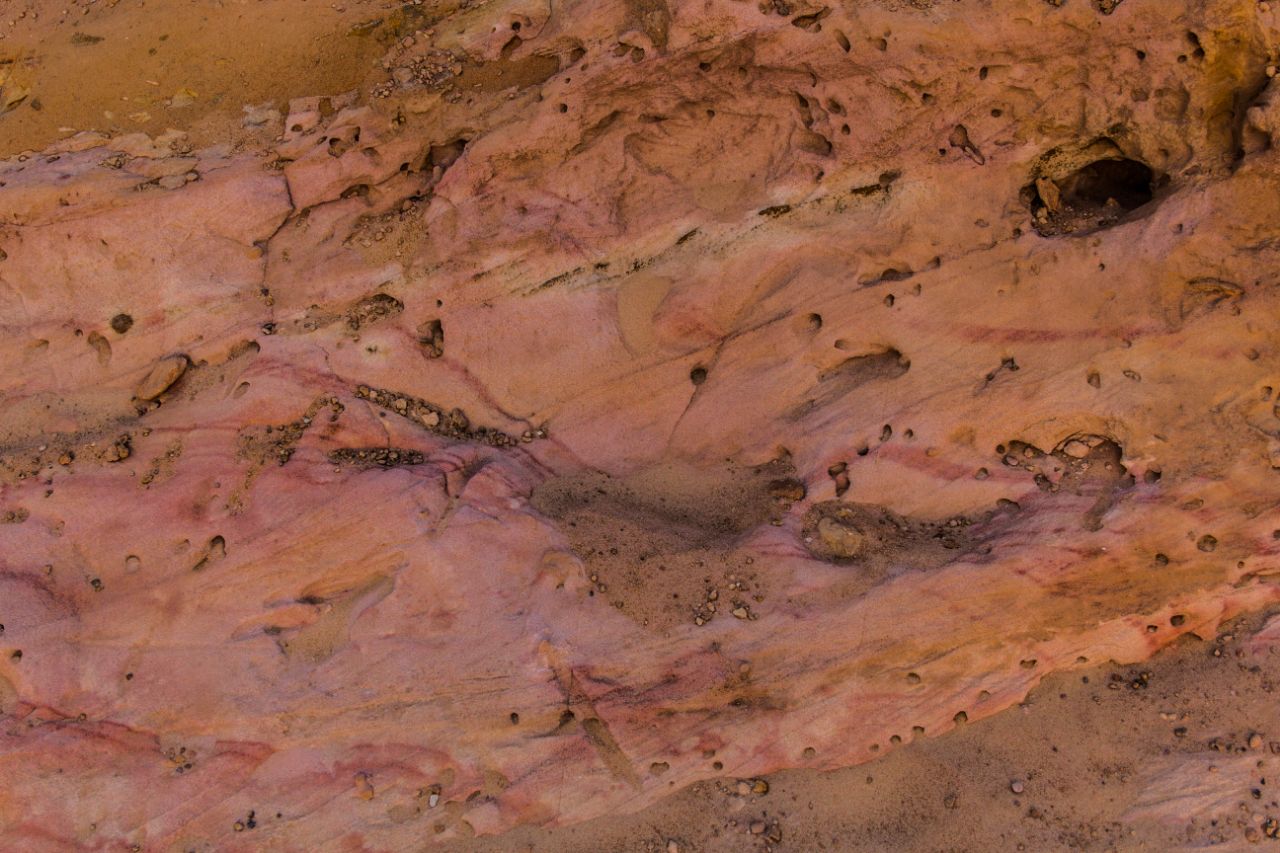 Махтеш Гадоль. Цветные пески Негев Пустыня, Израиль