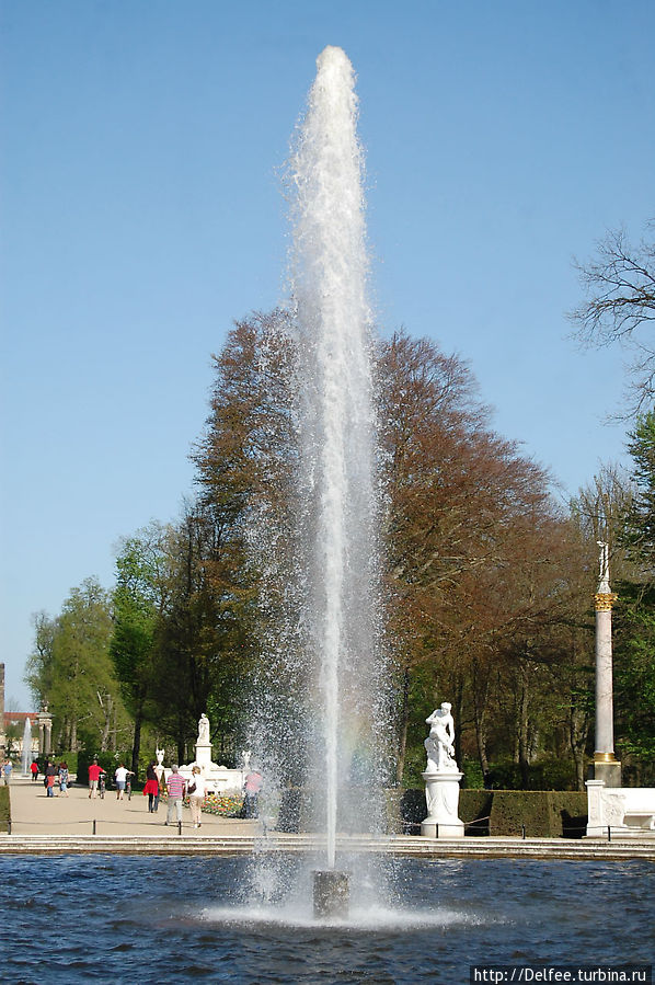 и фонтанами Потсдам, Германия