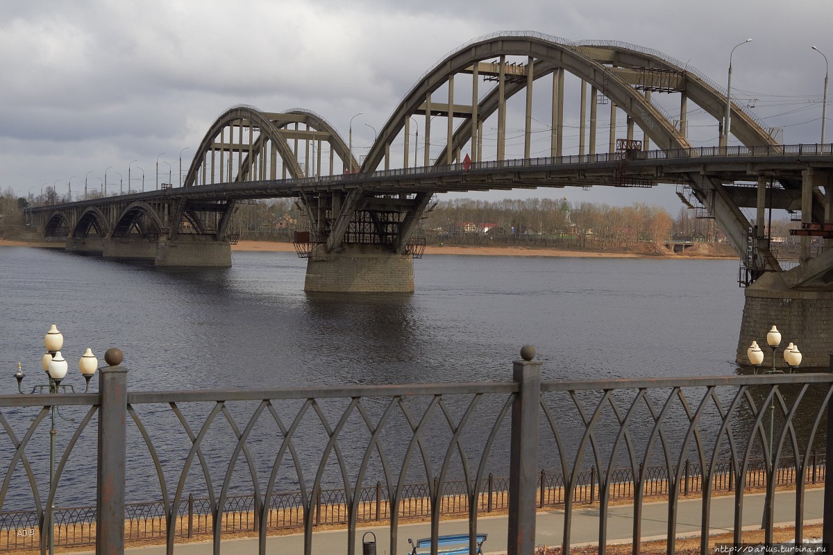 Золотое кольцо — Рыбинск — набережная Рыбинск, Россия