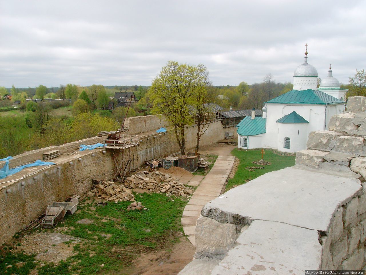 Поездка из Печор в Изборск Изборск, Россия