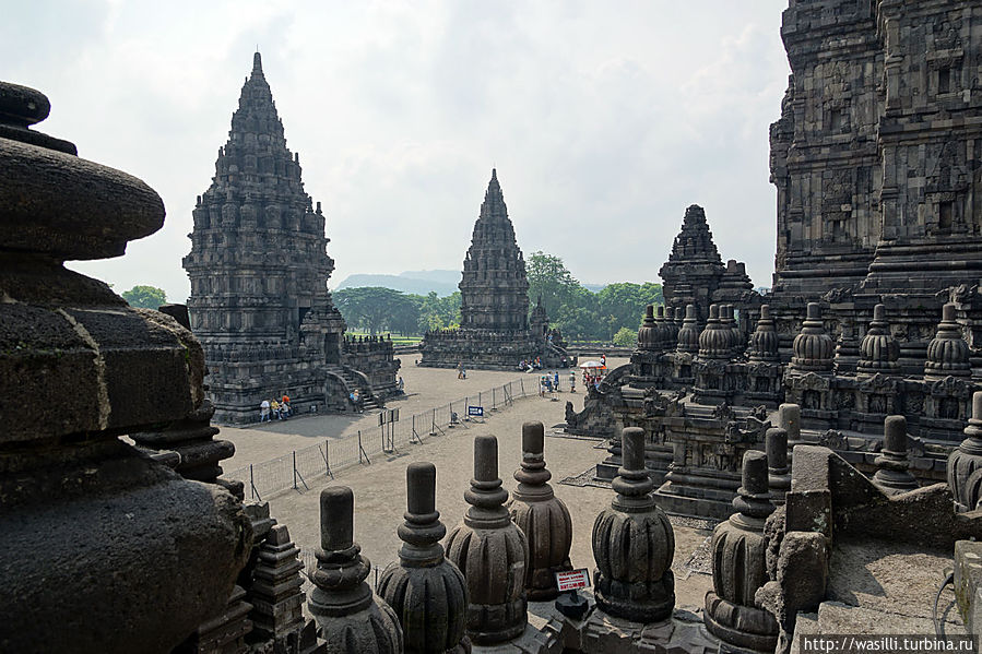 Храмовый комплекс Прамбанан. Ява, Индонезия