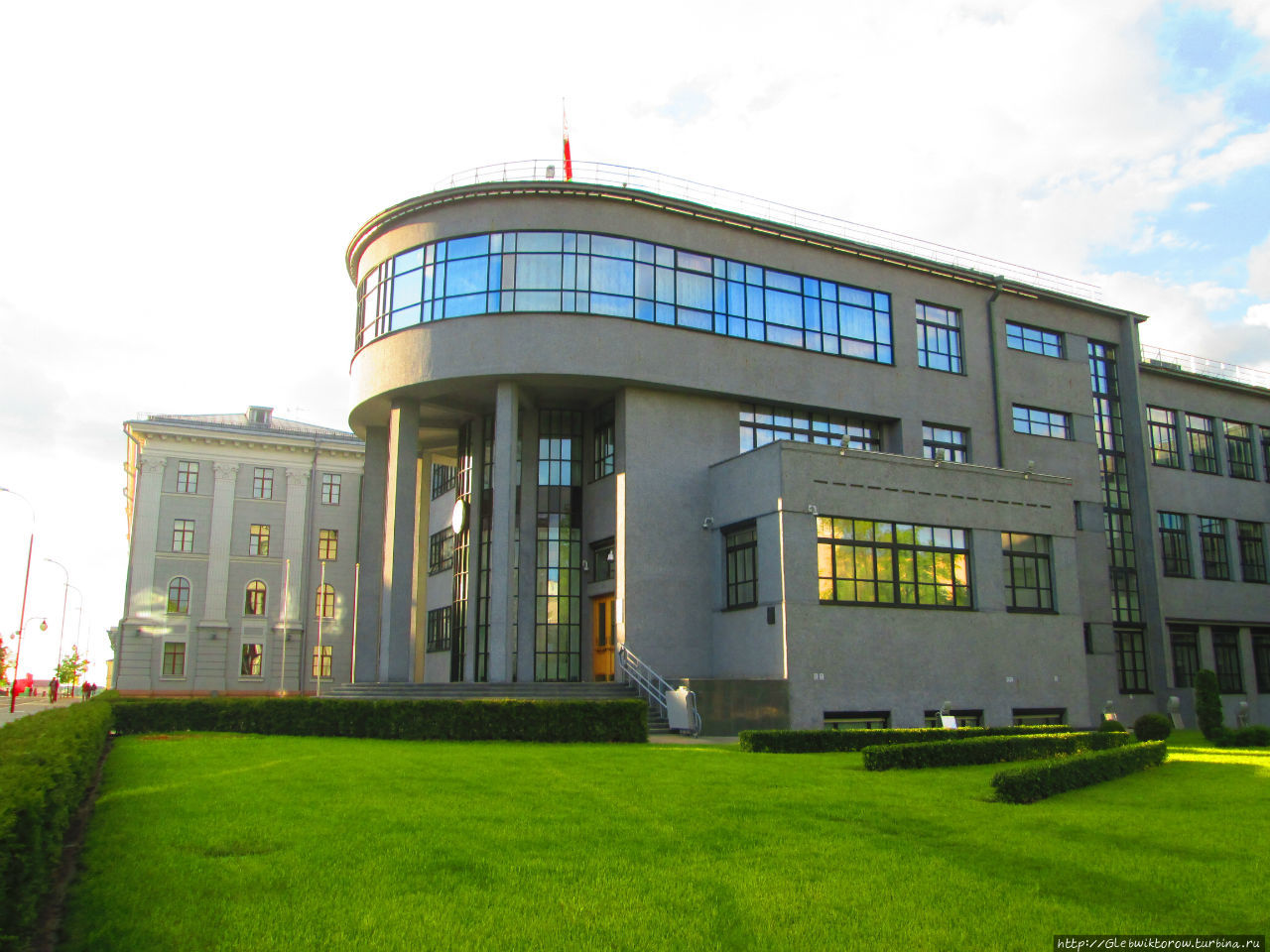 Старое здание национальной библиотеки Минск, Беларусь